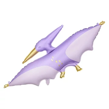 Pterodactylus formájú fólia lufi, 120 X 62 cm