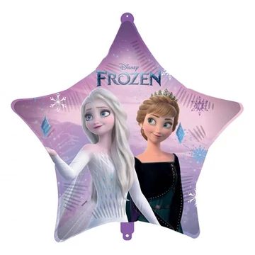 Frozen csillag alakú fólia lufi, 43 cm