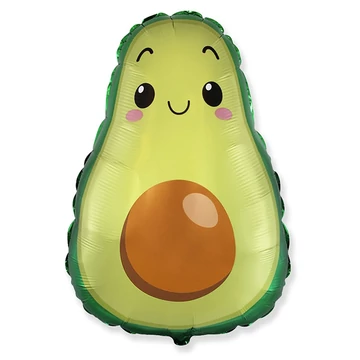 Avokado formájú fólia lufi, 24 "