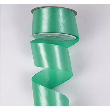 Szatén szalag - 38 mm - Menta