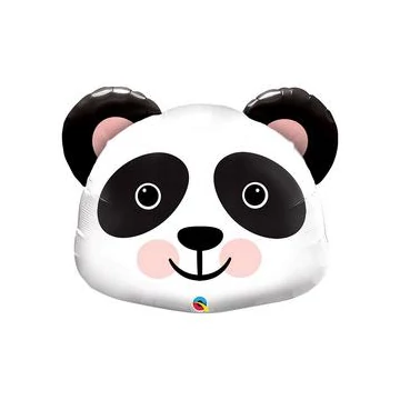 31 inch-es Óriás Mosolygó Panda Fej Lufi