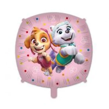Paw Patrol Sky and Everest, fólia lufi, 18" (45 cm), párna