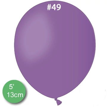 5 inch-es latex lufi - Levendula (20 db/csomag) 