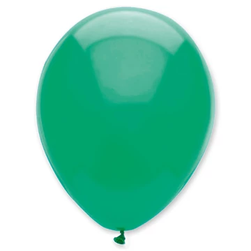 12 inch-es latex lufi - Smaragd zöld (10 db/csomag)