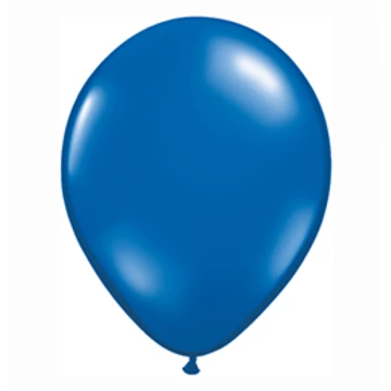 11 inch-es Sapphire Blue Kerek Lufi (10 db/csomag)