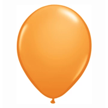 16 inch-es Orange (Standard) Kerek Lufi - 1 db