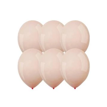 11 inch-es Macaron Pink Rose - Pasztel Pink Lufi (10 db/csomag)