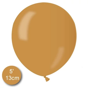 5 inch-es latex lufi -Metál arany (20 db/csomag)