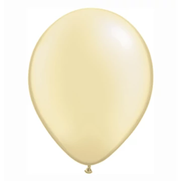 11 inch-es Pearl Ivory Kerek Lufi  (10 db/csomag)