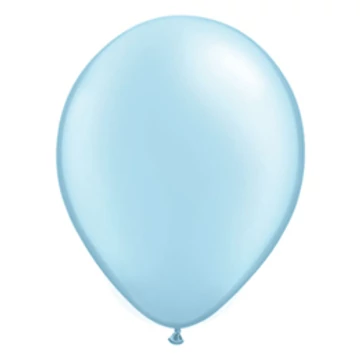 11 inch-es Pearl Light Blue Kerek Lufi (5 db/csomag)