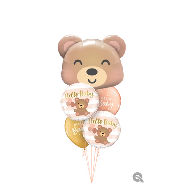 "We Love You Teddy" lufi csokor