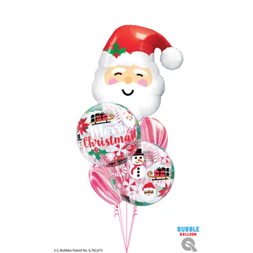 "It's Christmas" karácsonyi lufi csokor