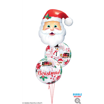 "Keep jingling along" karácsonyi lufi csokor