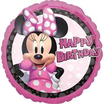 Minnie Forever gömb fólia lufi, 43 cm