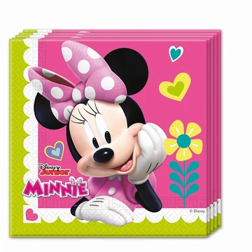 Minnie egér Party szalvéta, 20db/cs