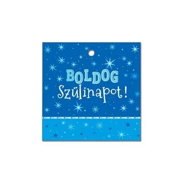 Boldog Szülinapot! Kék Környezetbarát Léggömbsúly - 16 gr. 