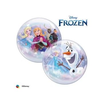 22 inch-es Jégvarázs - Disney Frozen Characters Bubble Lufi