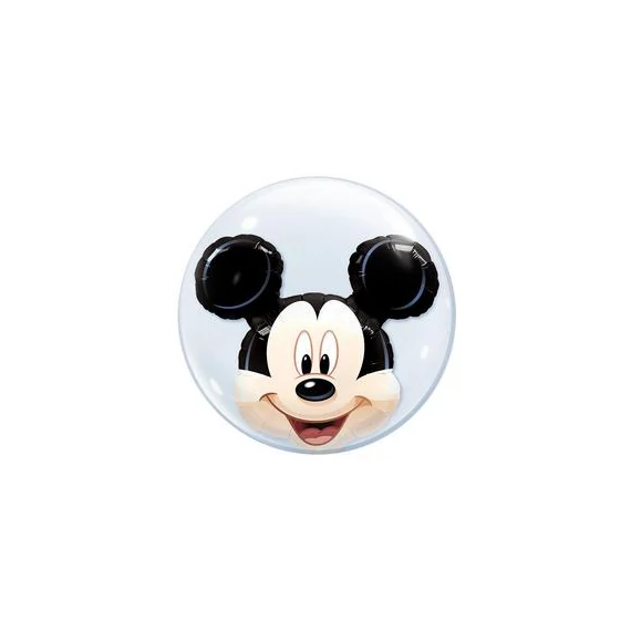 24 inch-es Disney Mickey Mouse Double Bubble Lufi