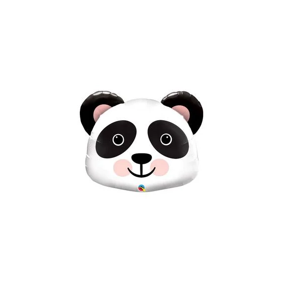 31 inch-es Óriás Mosolygó Panda Fej Lufi