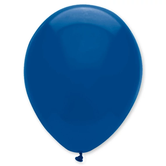 12 inch-es latex lufi - Azúr kék (10 db/csomag)