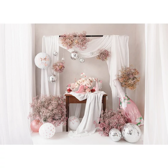Bride To Be fehér fólia lufi - 35 cm