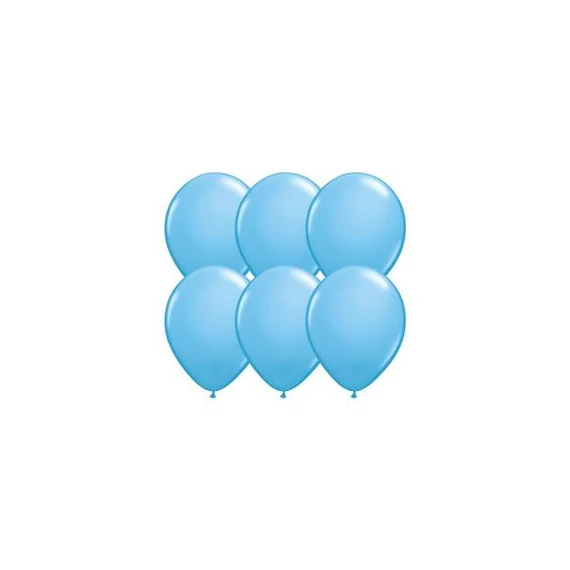 11 inch-es Pale Blue (Standard) Kerek Lufi (10 db/csomag)