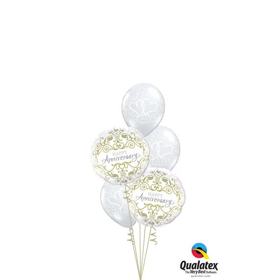 "Classic Anniversary Arrangement" lufi csokor