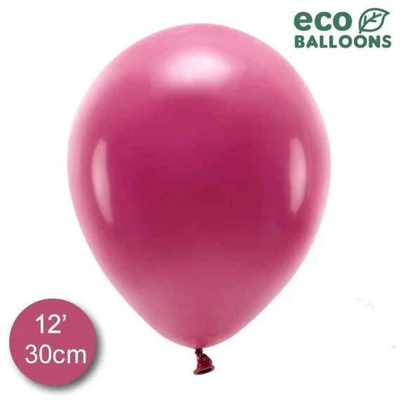 12 inch-es ECO latex lufi, pasztel burgundy