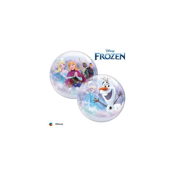 22 inch-es Jégvarázs - Disney Frozen Characters Bubble Lufi
