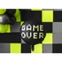 Kép 2/5 - Game over fólia lufi 45 cm, fekete