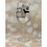 Kép 2/2 - It’s not really drinking alone if the dog is home -  feliratos boros pohár - 460 ml