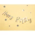 Kép 3/6 - Banner, Happy birthday, ezüst, 16.5 cm x 62cm