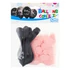Kép 2/2 - Babaváró latex léggömb, Boy or Girl felirattal, pink konfettivel, 4db/cs