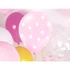 Kép 3/5 - Pöttyös latex léggömb, 30cm, bébi pink - 10 db/csomag